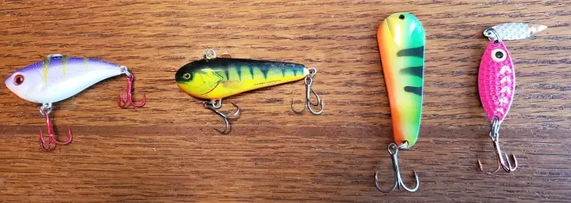 walleye ice lures