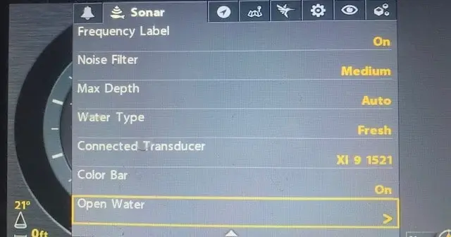 Humminbird Helix Ice Fishing Mode