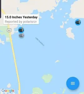 Ice Thickness Report App