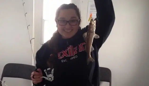 sleeper ice fishing house