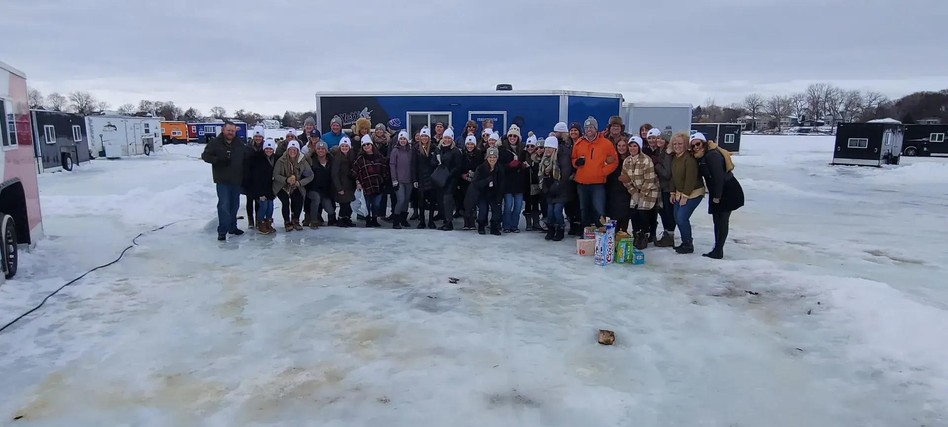 ice fishing rentals lake minnetonka